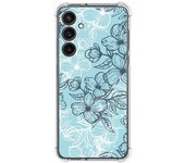 Funda Silicona Antigolpes para Samsung Galaxy S23 FE 5G diseño Flores 03 Dibujos
