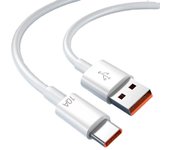 Cable de carga rápida USB tipo C de 120W y 10 A para Huawei P40, P30, Honor, Xiaomi Redmi 13,, Oppo/Vivo, cable de datos de PVC