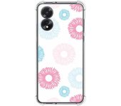 Tumundosmartphone Funda Silicona Antigolpes para Oppo A18 diseño Flores 06 Dibujos