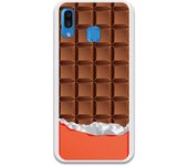 Funda original compatible con Samsung Galaxy A30 - Tableta Choco con leche