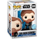 Funko - Figura Pop Star Wars Obi-Wan Kenobi Exclusive - Funko Pop Coleccionable De Edición Limitada - Funko Pop Diseño Detallado Y Realista - Funko Pop Ideal Para Regalo - Funko Pop Gran Variedad De Personajes