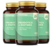 Vittalogy Probiotics Premium Probiótico 60 Comprimidos ✅ Entrega 24/72h
