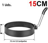 1/4Pcs Round Egg Ring for Frying or Shaping Egg Stainless Steel Circles Shaper Egg Cooker Rings for Cooking Fried Egg Sandwiches