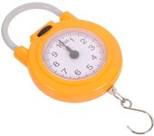 Báscula digital para pesar equipaje, báscula portátil para equipaje, báscula digital para equipaje, báscula de cocina, color naranja