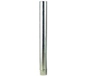 Wolfpack Tubo Estufa Acero Galvanizado Ø 100 mm, Ideal Estufas de Leña, Chimenea, Alta resistencia, Conducto Humos