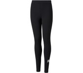 Leggings Puma Ess Logo para niñas en color negro