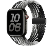 Braided Strap For Apple Watch Band 44mm 40mm 45mm 49mm 41mm 38 buckle Bracelet  iWatch Series se 7 6 8 9 10 Ultra2 Magnetic Band