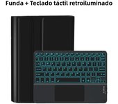 Keyboard Case for Samsung Galaxy Tab A9 Plus, Tablet Cover for Tab S8 S9 Ultra S7 S9 FE+ A8 S6 Lite A7 Lite Magic Keyboard Case