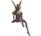 Flower Fairy Statue Decoration Outdoor CHILDREN'S Garden Courtyard Lawn Resin Decorative Sculpture Angel Girl Yard Art Ornament