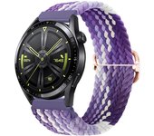 Universal 18/20/22mm Braided Loop for Samsung Watch 6/Amazfit GTR4/Huawei watch 4/Garmin vivoactive 5/Fossil GEN6 42mm Watchband