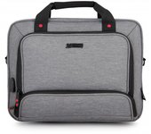 Urban Factory - Mixee maletines para portátil 35,6 cm (14") Maletín Gris, Rosa MTE14UF