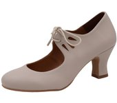 Zapatos De Baile Flamenco Napa Soft Con Cordones Para Mujer