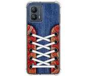 Funda Silicona Antigolpes para Motorola Moto G53 5G diseño Zapatillas 11 Dibujos