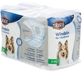 Trixie pañales para perras  S-M: 28-40 cm, 12 unidades