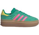 Zapatillas Adidas Gazelle Bold para mujer en color verde