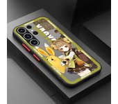 Genshin Impact Alhaitham Phone Case For Samsung S23 S22 Ulrta 5G S21 FE S20 Plus S10e Soft Silicone Edge Cover Matte PC Capas