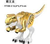 Jurassic Dinosaurs Building Blocks Indominus Rex DIY Tyrannosaurus Action FigureAssembled Block Toy Models Children Toys Gifts