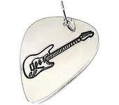 Inmaculada Romero - Colgante Guitarra Eléctrica Plata Ley 925m - Joyería
