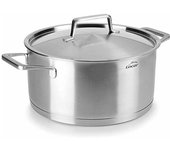 LACOR Cacerola inoxidable Lacor con tapa | Capacidad 2 Litros | 18 cm | Cacerolas inox | Utensilios de cocina