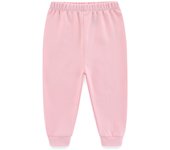 Kiddiezoom 1 Pcs Four Seasons Fashion Solid 100%Cotton Baby Boy Girl Pants Soft 100%Cotton Infants Trousers Accessories