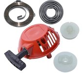 Recoil Pull Starter Driver Pulley Pulley Spring Kit Compatible With Husqvarna 128ld 128c 128cd 128r Trimmer Part 585530301, 579063101 -cdsxxh