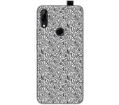 Tumundosmartphone Funda Gel Tpu para Huawei P Smart Z diseño Letras Dibujos