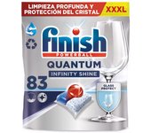 Finish Powerball QUANTUM INFINITY SHINE Pastillas para Lavavajillas,Limpieza Profunda, Brillo Excepcional, Protege contra Corrosión, Profesional