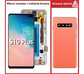 Screen With Frame For Samsung S10 Plus G975 G975F SM-G975F LCD Display Digital Touch Screen For Samsung S10+ Display Assembly
