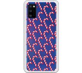 Funda original compatible con Samsung Galaxy A41 - Bastoncitos Navidenos Cl