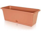 Prosperplast Maceta CAMELIA de Alta Calidad - Dimensiones 595x170x143 - Color Terracota