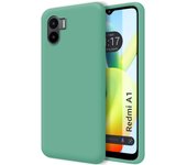 Funda Silicona Líquida Ultra Suave para Xiaomi Redmi A1 color Verde