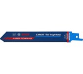 Bosch Professional 3x Hojas de Sierra Sable Expert para Láminas de Acero Inoxidable