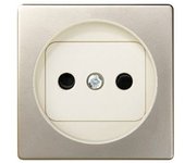 Tapa enchufe 2P cava+marfil SIMON 82040-64