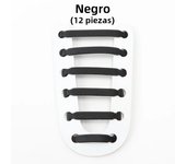 12Pcs Silicone Shoelaces for Shoes No Tie Shoe Lace Elastic Laces Sneakers Kids Adult Rubber Shoelace One Size Fits All Shoes