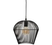 Lámpara de Techo Atmosphera Jena Negro 40W Metal (26 x 26 x 25 cm)