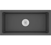 vidaXL Fregadero de Cocina Hecho a Mano Acero Inoxidable Lavabo Color Plateado,  Negro, y mas