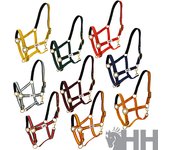 CABEZADA CUADRA HH NYLON DOBLE CON MOSQUETON