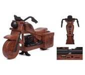 Kooltech altavoz bluetooth moto vintage madera usb/sd/aux sp-harley