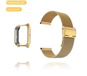 20mm Strap For Amazfit Bip 3 5 S U Lite GTS 2 3 4 Mini Band With Protector Case Metal Bracelet Screen For Watchband Accessories