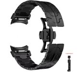 Quick Fit No Gaps Metal Strap For Samsung Watch 7 40/44mm Stainless Steel Buckle Business Bracelet For Samsung Watch 4/5/6 Band