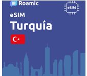 Roamic eSIM Turquía para Viajeros - eSIM para Turquía - Datos Móviles en 5G/4G y Conexión de Alta Velocidad. Evita Pagar Gastos de Roaming