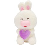 Peluches: Elefantes, Osos, Pandas, Toros, Monos, Delfines, Cerdos, Perros, Gatos, Unicornios... gran variedad de animales...; Mickey, Minnie, Stitch, Tortugas Ninjas, Pucca, Sonic, Peppa Pig, Patrulla Canina... gran variedad de licencias...