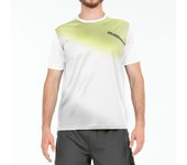 JOHN SMITH Camiseta para hombre tejido Poliéster BENITE BLANCO verano manga corta gym deporte camiseta técnica