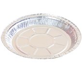 50pcs Tin Foil Trays Heat-resistant Oil-proof Silver Color Heavy Duty Disposable Aluminum Foil Pie Pans Kitchen Supplies Stcyv