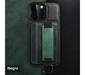 SUTENI Luxury Leather Card Holder Phone Case Wrist Strap Wallet for iPhone 16 15 14 13 12 11 Pro Plus Max X Xs XR