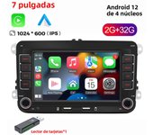 7inch 2 Din Car Radio Android 12 For VW Golf 5 6 Touran Passat B6 Jetta MK6 Autoradio Multimedia Player Car intelligent systems