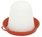 KERBL Bebedero de Plástico para Pollitos y Gallinas, 1,5 L