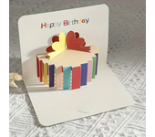 3D Pop-Up Birthday Card with Envelope Birthday Greeting Cards Perfect Party Supplies Great Gift to Family Friends Lovers
