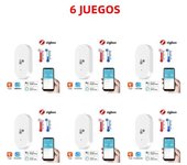 Tuya ZigBee 3.0 Temperature Sensor Real-time Monitor Humidity Detector Portable Battery Powered Smart Home For Alexa Google Home