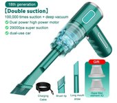 Aspiradora inalámbrica de Mano para Coche, aspirador de succión Potto de 29000Pa, receptor de Polvo, aspirador de aire para el hogar